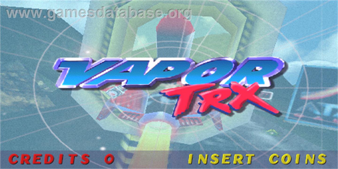 Vapor TRX - Arcade - Artwork - Title Screen