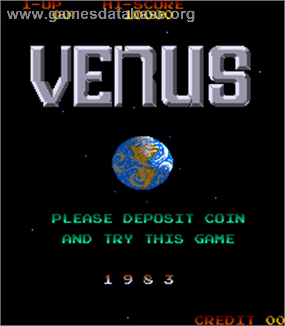 Venus - Arcade - Artwork - Title Screen