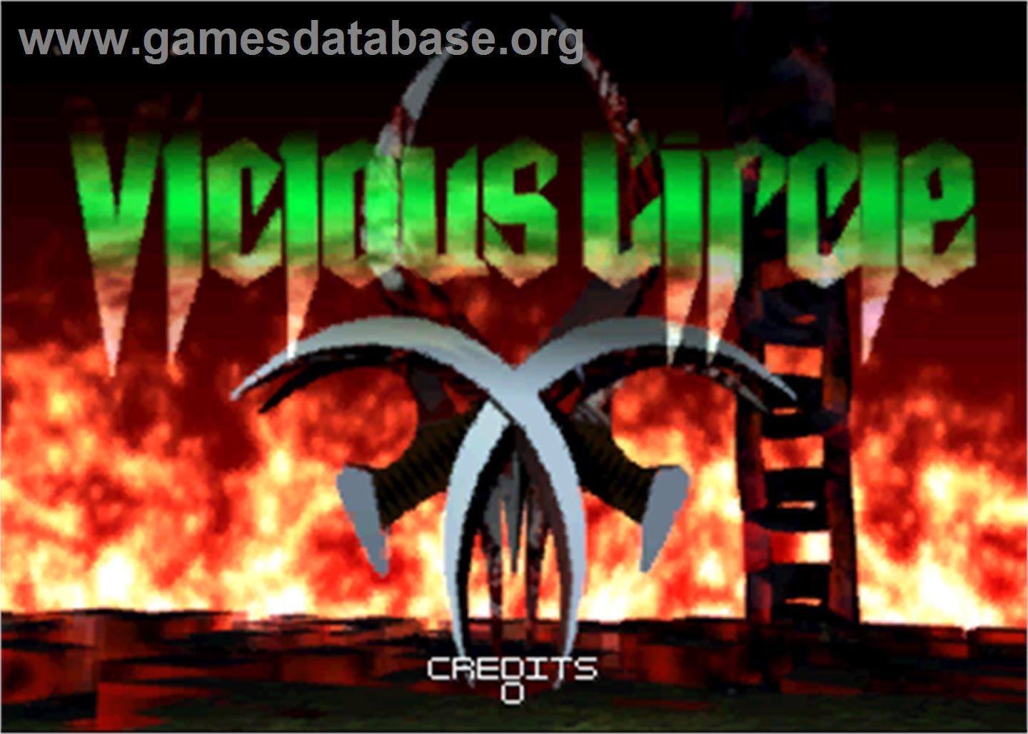 Vicious Circle - Arcade - Artwork - Title Screen