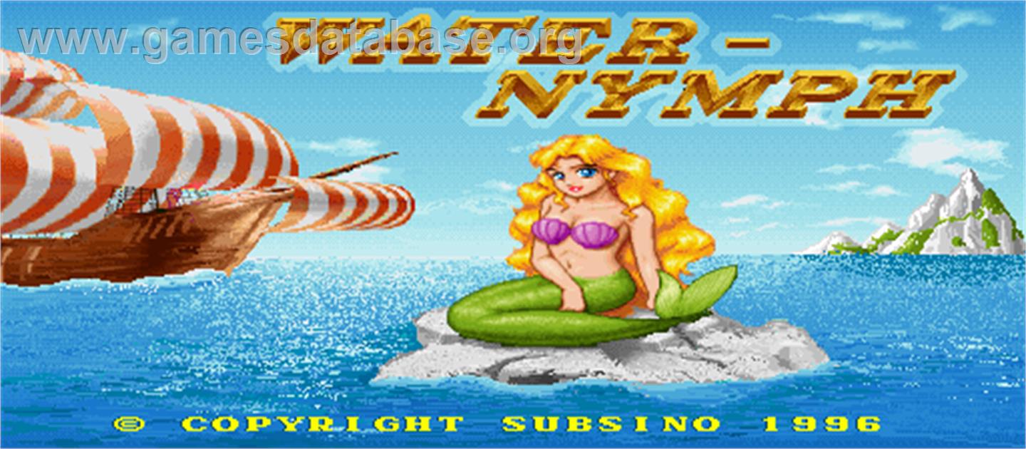 Water-Nymph - Arcade - Artwork - Title Screen