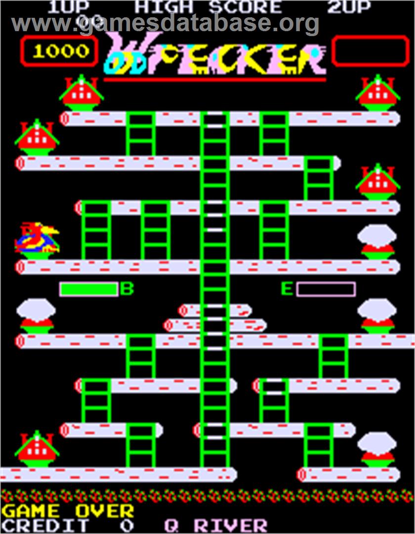 Woodpecker - Arcade - Artwork - Title Screen