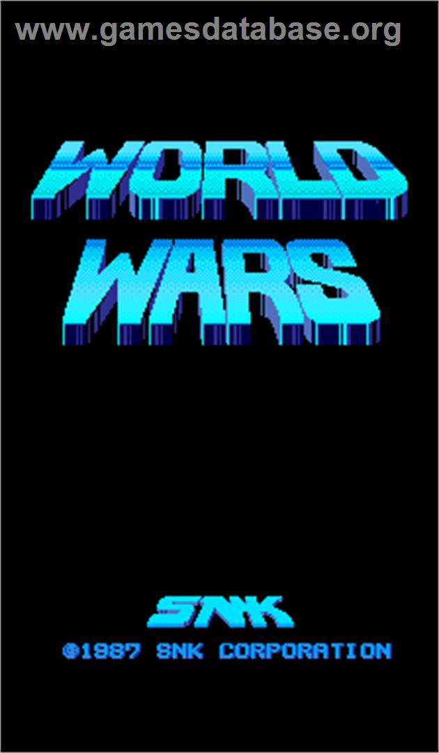 World Wars - Arcade - Artwork - Title Screen