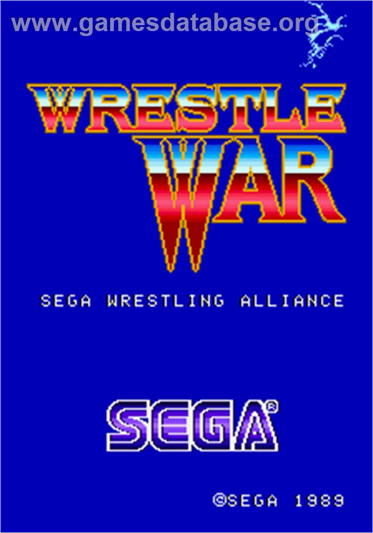 Wrestle War - Arcade - Artwork - Title Screen