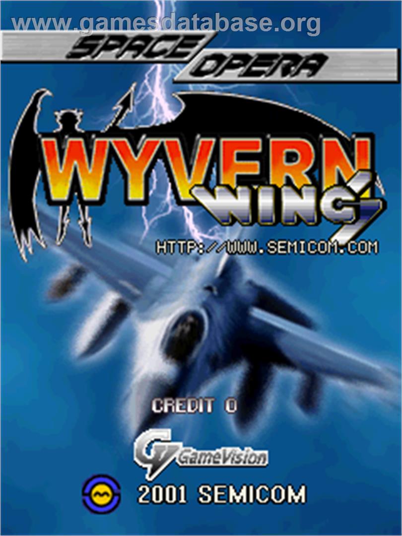 Wyvern Wings - Arcade - Artwork - Title Screen