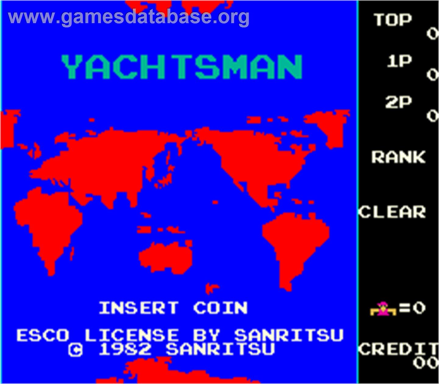 Yachtsman - Arcade - Artwork - Title Screen