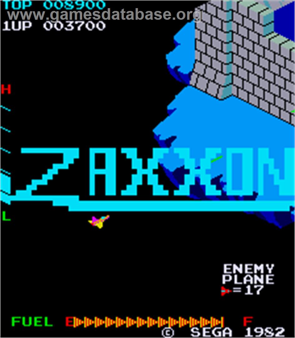 Zaxxon - Arcade - Artwork - Title Screen