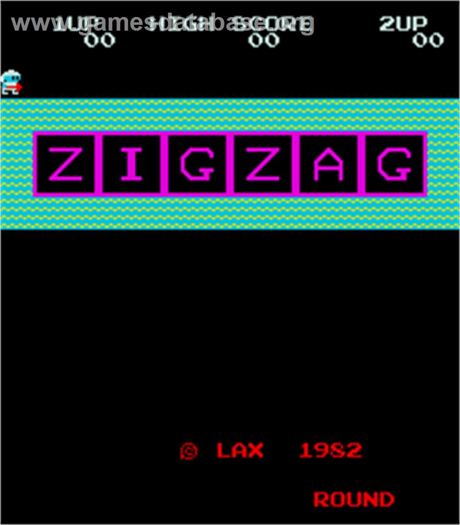 Zig Zag - Arcade - Artwork - Title Screen