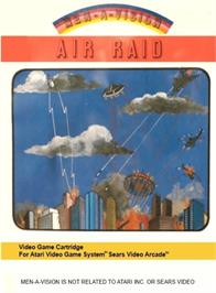 Box cover for Air Raid on the Atari 2600.