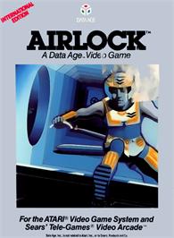 Box cover for Airlock on the Atari 2600.