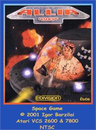 Box cover for Allia Quest on the Atari 2600.