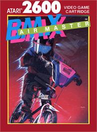 Box cover for BMX Air Master on the Atari 2600.