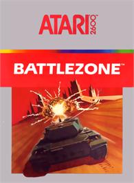 Box cover for Battlezone on the Atari 2600.