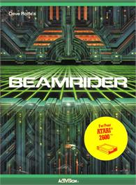 Box cover for Beamrider on the Atari 2600.