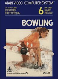 Box cover for Bowling on the Atari 2600.