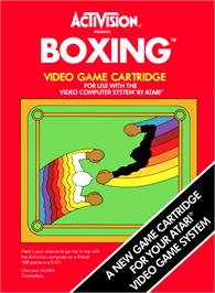 Box cover for Boxing on the Atari 2600.