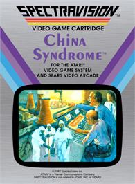 Box cover for China Syndrome on the Atari 2600.