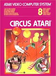Box cover for Circus Atari on the Atari 2600.