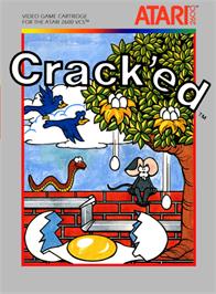 Box cover for Crack'ed on the Atari 2600.