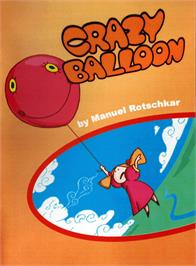 Box cover for Crazy Balloon on the Atari 2600.