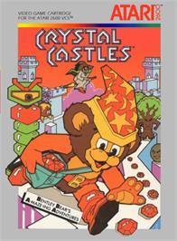 Box cover for Crystal Castles on the Atari 2600.