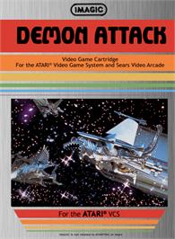 Box cover for Demon Attack on the Atari 2600.