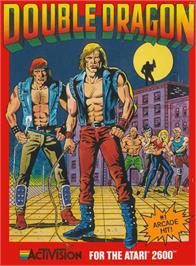 Box cover for Double Dragon on the Atari 2600.