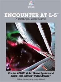 Box cover for Encounter at L5 on the Atari 2600.
