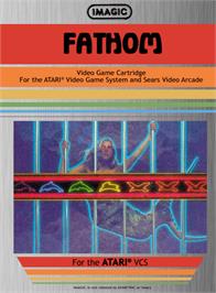 Box cover for Fathom on the Atari 2600.
