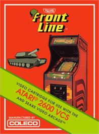 Box cover for Front Line on the Atari 2600.
