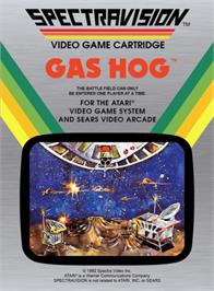 Box cover for Gas Hog on the Atari 2600.