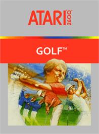 Box cover for Golf on the Atari 2600.