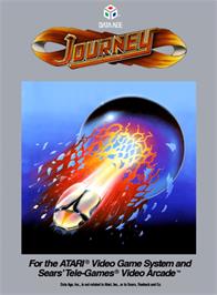 Box cover for Journey Escape on the Atari 2600.