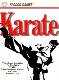 Box cover for Karate on the Atari 2600.