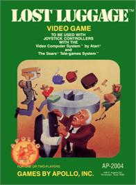 Box cover for Lost Luggage on the Atari 2600.