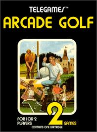 Box cover for Miniature Golf on the Atari 2600.