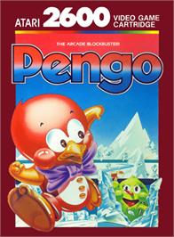 Box cover for Pengo on the Atari 2600.