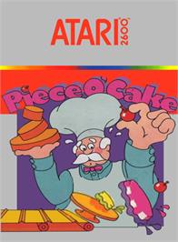 Box cover for Piece o' Cake on the Atari 2600.