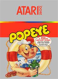 Box cover for Popeye on the Atari 2600.