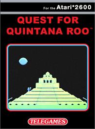 Box cover for Quest for Quintana Roo on the Atari 2600.