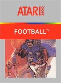 Box cover for RealSports Football on the Atari 2600.