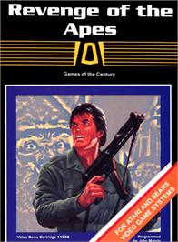 Box cover for Revenge of the Apes on the Atari 2600.