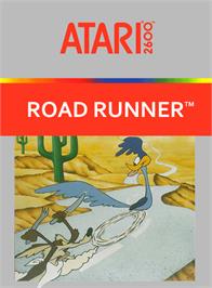 Box cover for Road Runner on the Atari 2600.