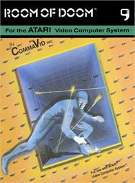 Box cover for Room of Doom on the Atari 2600.