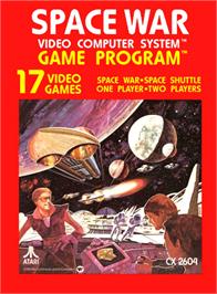Box cover for SpaceMaster X-7 on the Atari 2600.