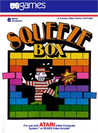 Box cover for Squeeze Box on the Atari 2600.