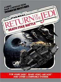 Box cover for Star Wars: Return of the Jedi - Death Star Battle on the Atari 2600.