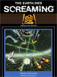 Box cover for The Earth Dies Screaming on the Atari 2600.