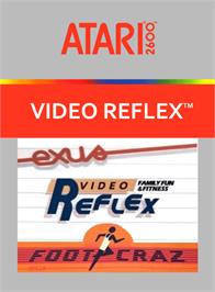 Box cover for Video Reflex on the Atari 2600.