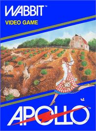 Box cover for Wabbit on the Atari 2600.