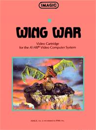 Box cover for Wing War on the Atari 2600.